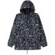 Veste Obey - Concrete Anorak Cracked - Black