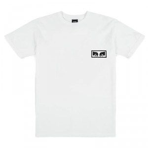 T-Shirt Obey - No One - White