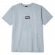 T-Shirt Obey - Obey Black Bar - Heather Grey