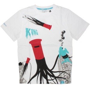 KING APPAREL T-Shirt - Monster Mash - White