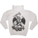 OBEY Zipped Hoodie - Obey Dragon - White