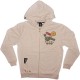 LRG Zipped Hoodie - Top shotta Zip Front Hoody - Natural Heather