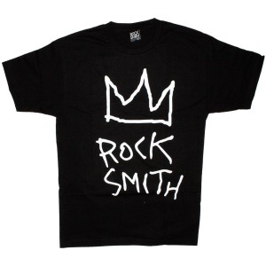 ROCKSMITH T-shirt - Crown Rock Tee - Black